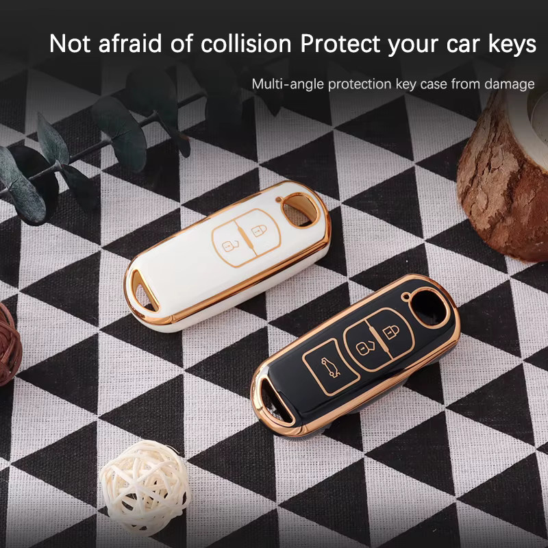 Intelligente TPU Auto Schlüssel Abdeckung für Mazda 2 3 6 Axela Atenza CX-5 CX-3 CX-7 CX-8 CX-9 in Mehrfarbig - Bild 4
