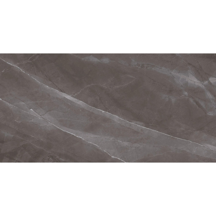 Bodenfliese Feinsteinzeug United Tile und Mosaic Opus Noce in Braun mit Marmoroptik, glasiert und poliert, B: 60 cm, T: 30 cm - Bild 2