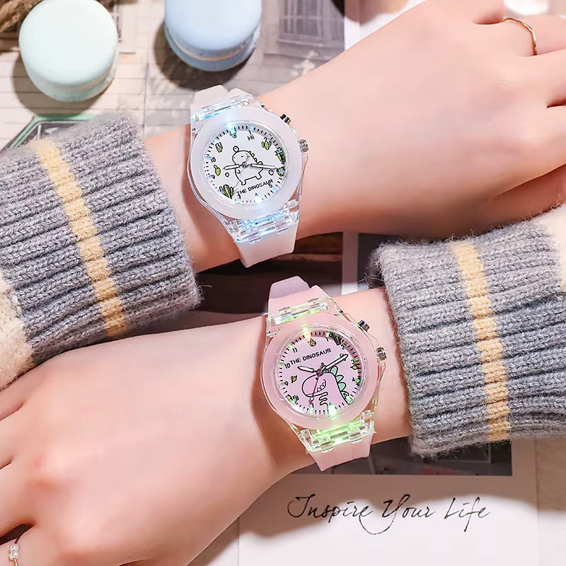 JBAILI Armbanduhr, Quarz, Silikon, Blau, Kinder - Bild 3