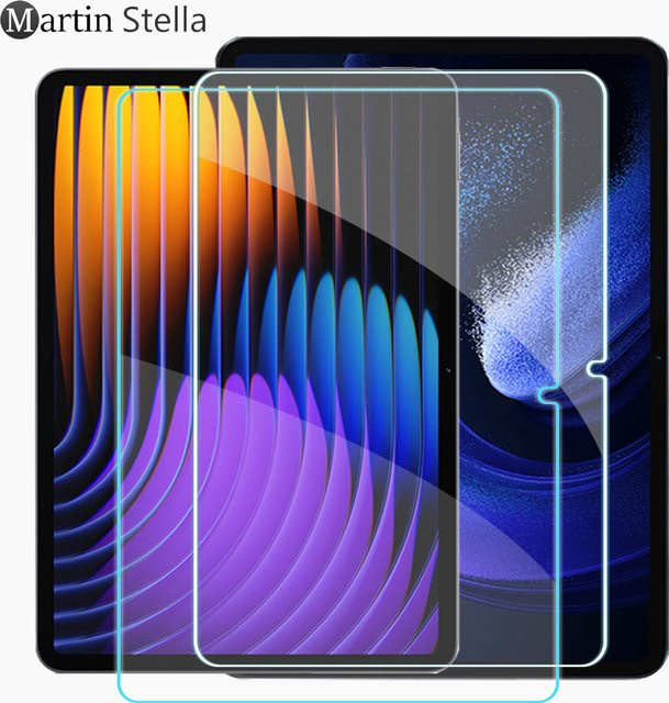 Displayschutzfolie aus gehärtetem Glas für Xiaomi Pad 7 Pro und Pad 6 Pro 11 Zoll, transparent - Bild 1