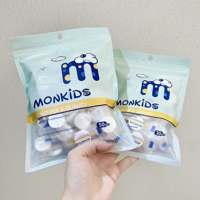 MONKIDS Einweg-Kompressionsmaske, feuchtigkeitsspendend, Unisex - Bild 1