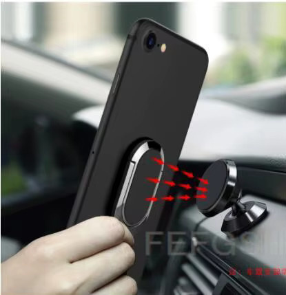 Umidigi A7 Pro und A9 Pro Smartphone Hülle aus weichem Silikon mit Rückseitenring in Transparent und Schwarz - Bild 2