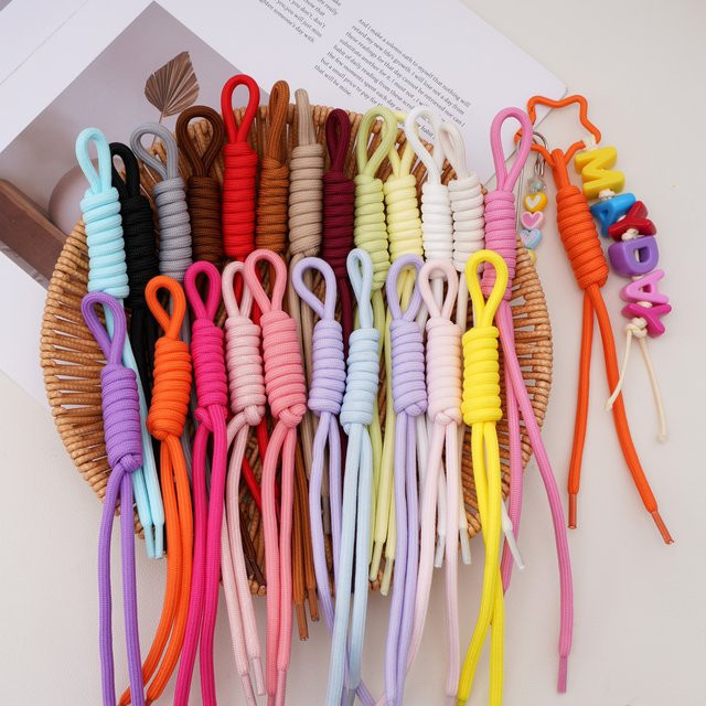 Beadia Anhänger, Römischer Knoten, Polyester, Bunt, 22 cm - Bild 1
