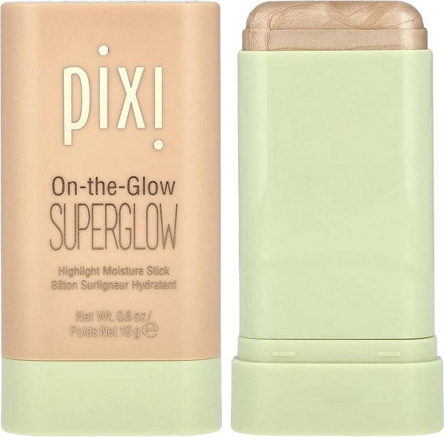 Pixi Beauty On-the-Glow Super Glow Highlight-Feuchtigkeitsstift, 19 g, White - Bild 1