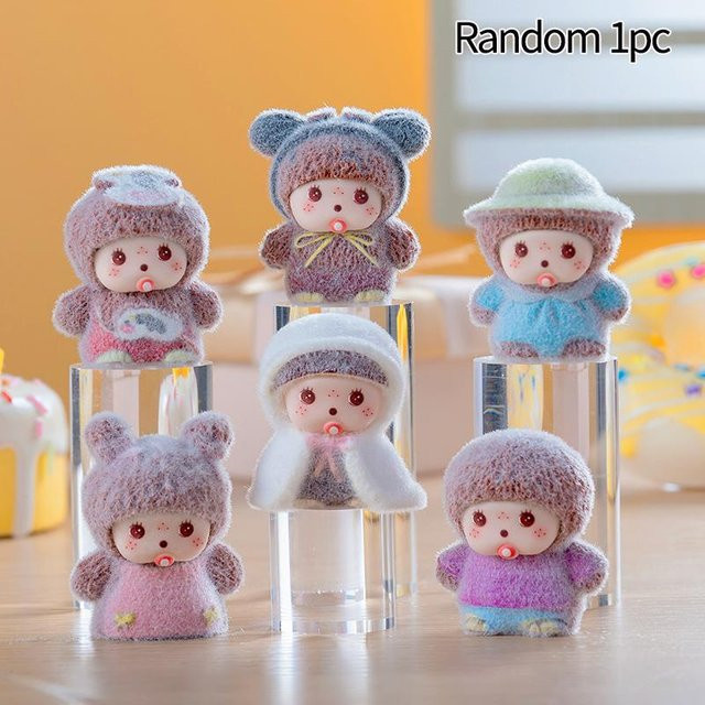Monchhichi Plüsch Schlüsselanhänger Cartoon 3D - Bild 1