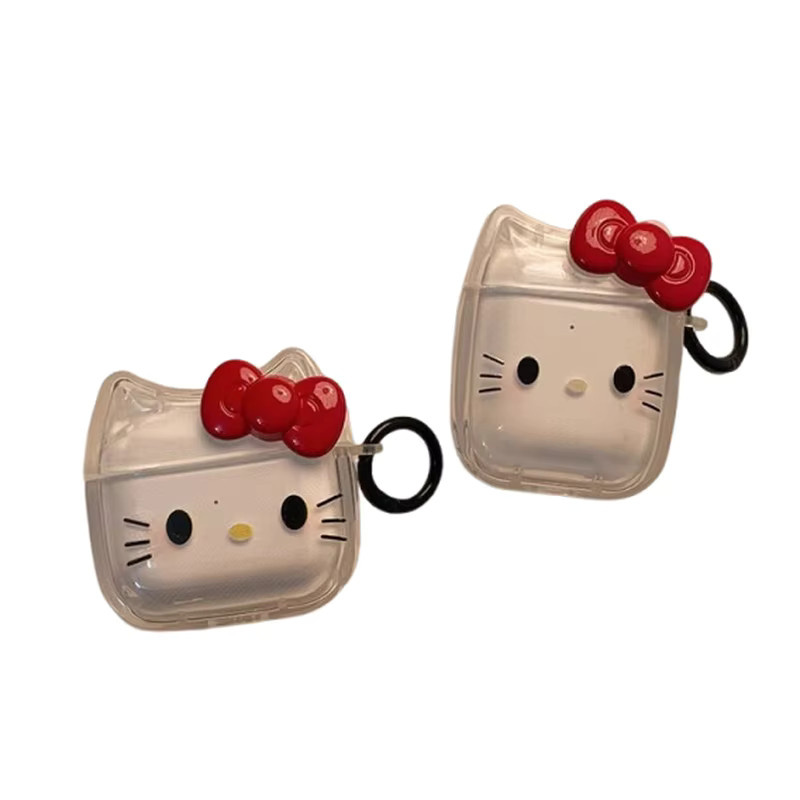 Sanrio Schutzhülle für AirPods 4. Generation und AirPods Pro 2, transparent - Bild 2