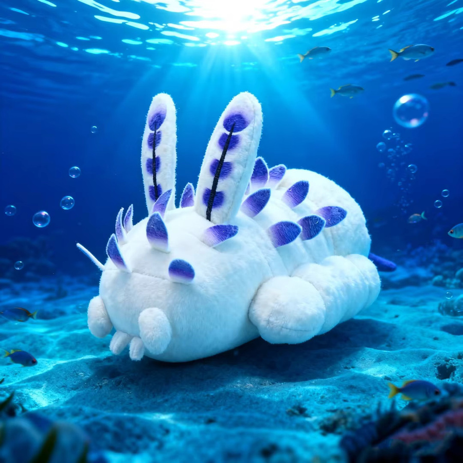 BOOKFONG Tiefsee Hase Plüschtier, Weiß - Bild 2