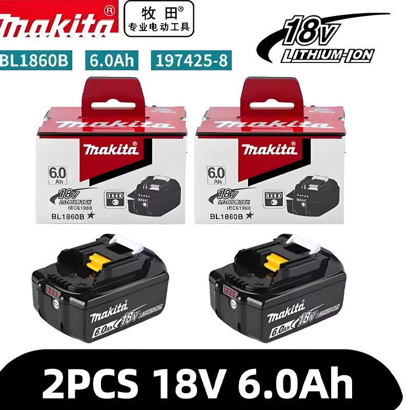 Makita 18V Lithium-Ionen-Akku BL1820B in Schwarz - Bild 6
