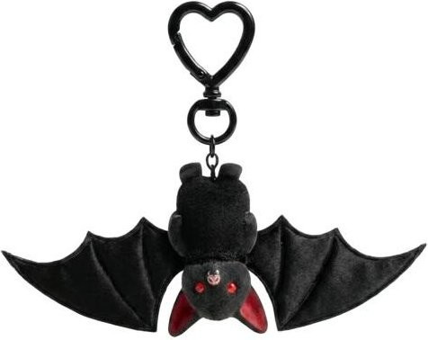 Aether Schlüsselanhänger Fledermaus, Plüsch, Schwarz, Unisex - Bild 1
