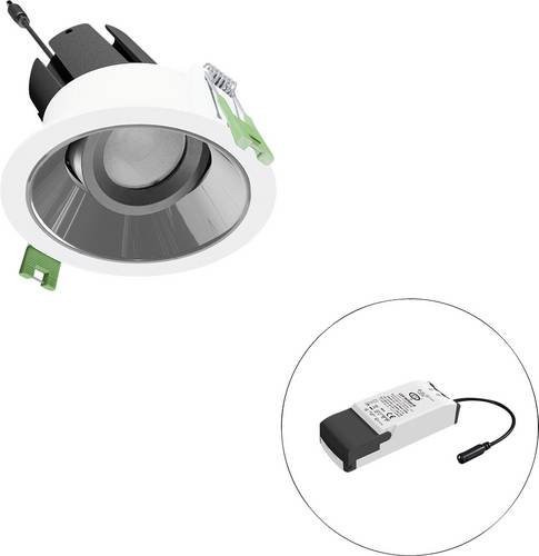 EVN F05R11SM1330L24P LED-Deckenstrahler in Weiß, rund und verstellbar - Bild 1