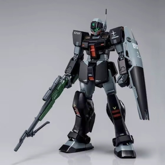 Bandai JM-02 KO MG GM Sniper 2 Actionfigur, RGM-7930 Black Death, 1/100 Maßstab, Bausatz - Bild 2