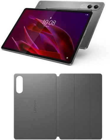 Lenovo Yoga Tab ZAG60076SE Tablet in Luna Grey mit 11,1 Zoll Display, 256 GB Speicher, 12 GB RAM, Android, 13 MP Kamera, inkl. Folio Case und Touchpen - Bild 1