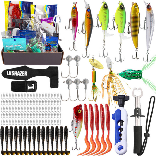JSFUN Mystery Surprise Box Angeln, 138-teiliges Set - Bild 1