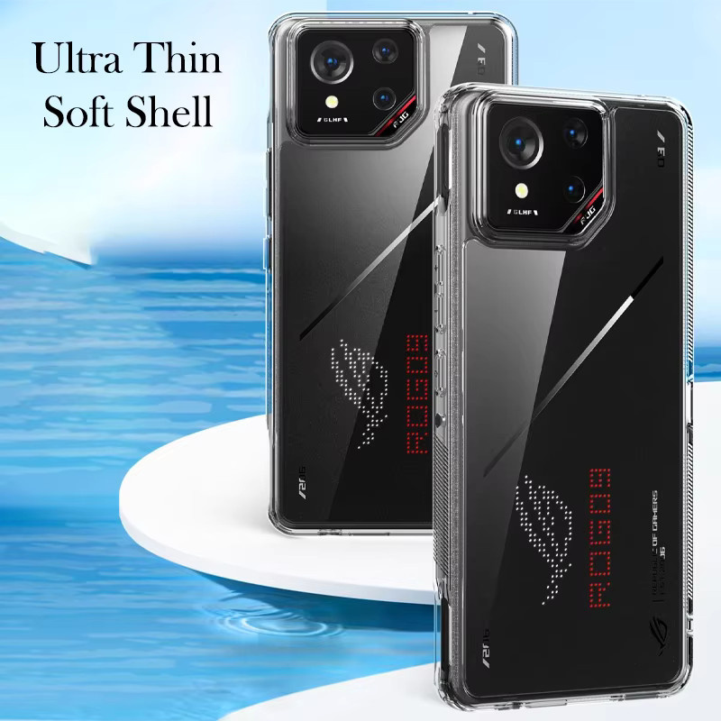 Magnetische transparente Schutzhülle für Asus ROG 9 Pro mit Unterstützung für kabelloses Laden - Bild 4