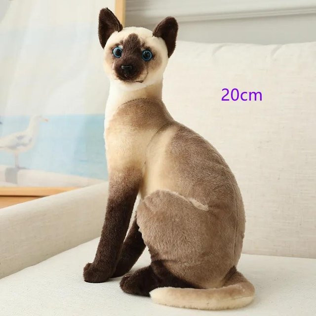 Kidsly Katzenpuppe, Plüschspielzeug, 35cm, ab 14 Jahre - Bild 1