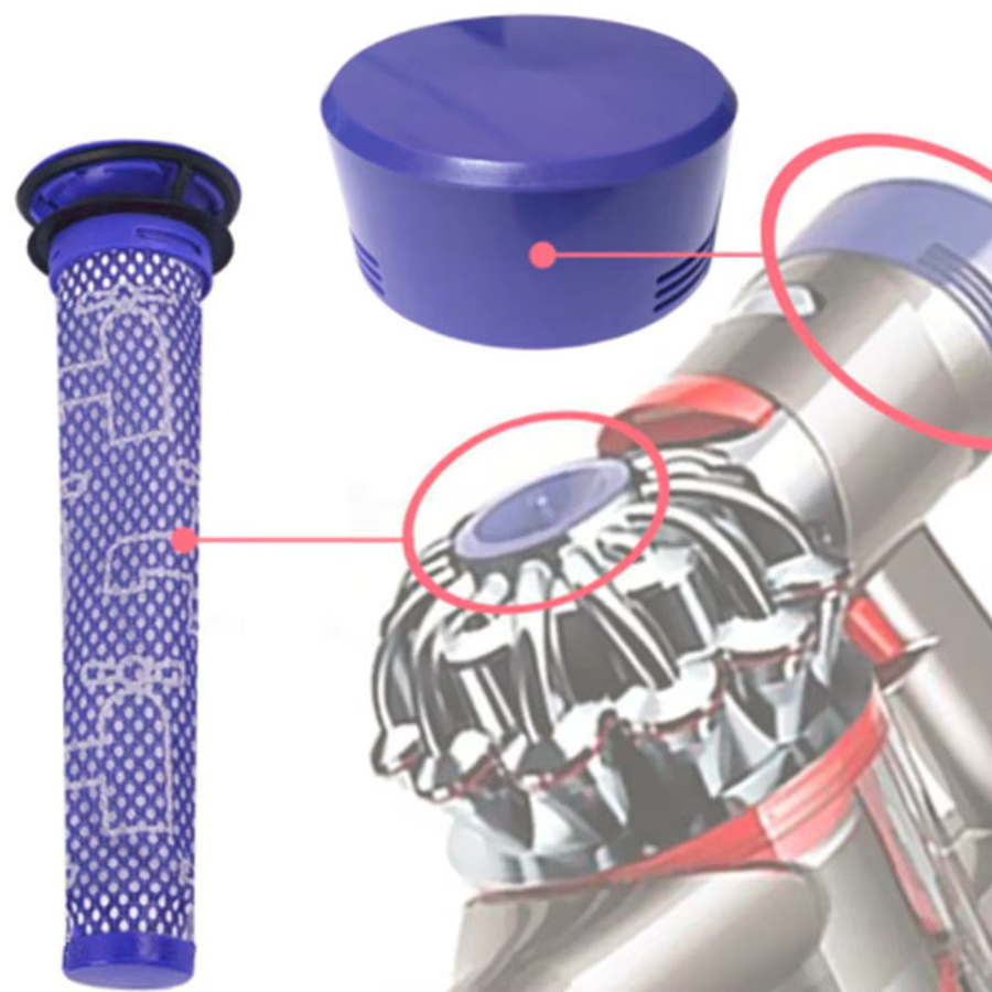 Dyson Ersatzfilter Set für Vorfilter und HEPA-Nachfilter passend für Dyson V7 und V8 kabellose Staubsauger - Bild 3