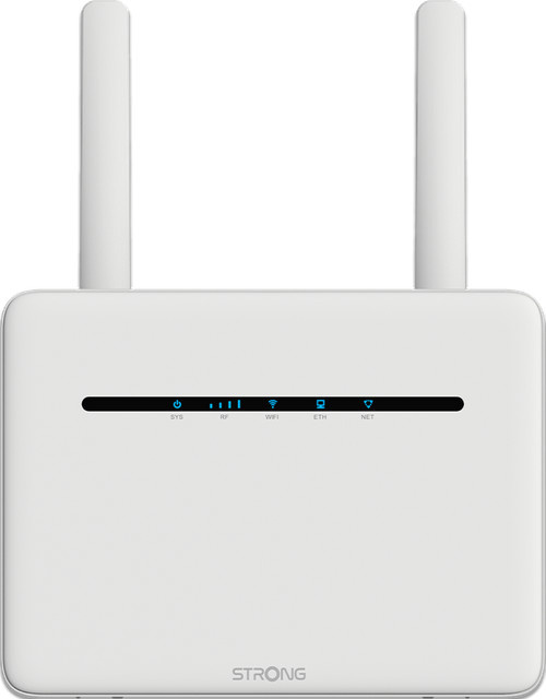 Strong 4G+ROUTER1200 Dual-Band WLAN LTE Router in Weiß mit Gigabit Ethernet und WiFi 5 - Bild 1