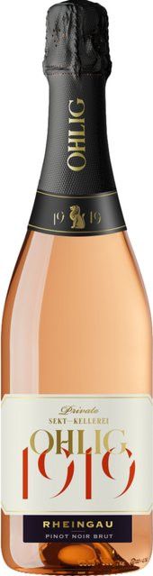 Ohlig Pinot Noir Sekt Rosé, Brut, Rheingau, 2023, 0,75 l - Bild 1