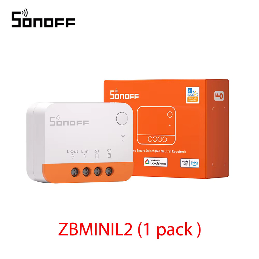 Sonoff ZBMINI-L2 Zigbee DIY Smart Switch Modul in Weiß, kein Neutralleiter erforderlich, 2-Wege-Steuerung für deine Smart Home Automation - Bild 4
