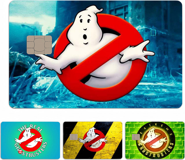 G-Ghostbusters Anime Aufkleber Set für Kreditkarten und Buspässe wasserfest zur Dekoration - Bild 1