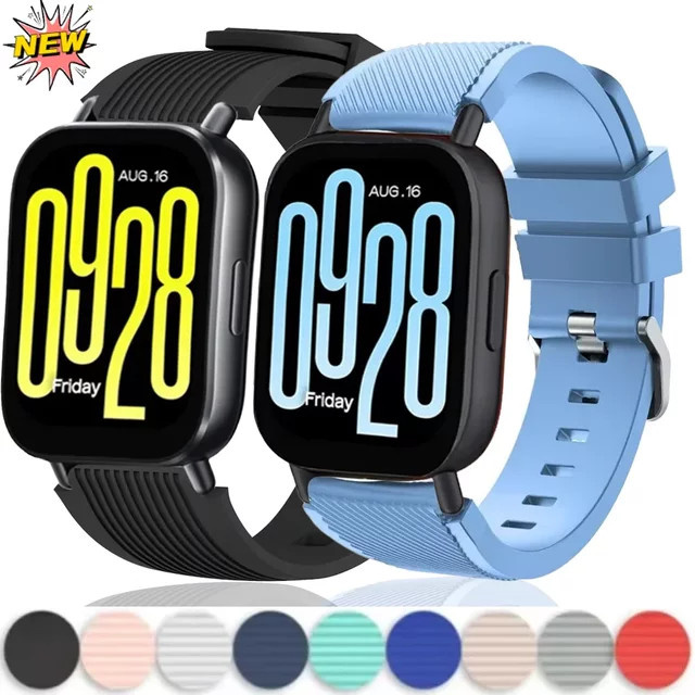 Xiaomi Uhrenarmband Silikon, Schwarz, Redmi Watch 5, Redmi Watch 5 Lite - Bild 1