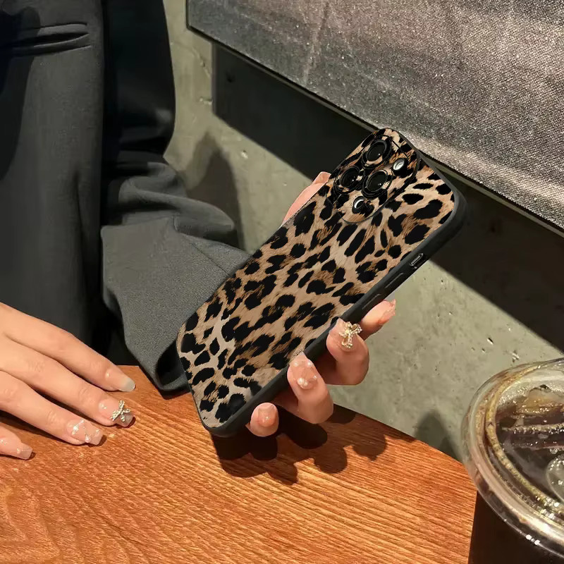 Samsung Smartphone Schutzhülle mit Leopardenmuster in Multicolour für Galaxy S26 Ultra, S25, S24, S23, S22 Plus, S21 FE sowie A56, A55, A36, A35, A54, A53, A34 - Bild 5