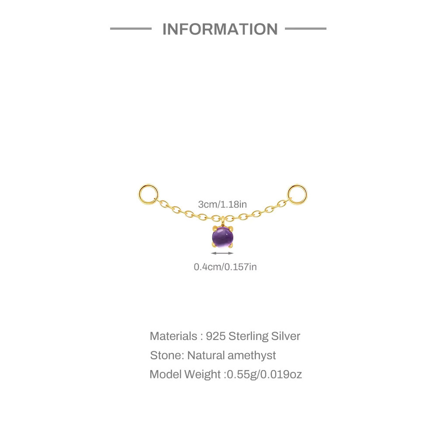 Aide Charms 925 Silber, Zirkonia - Bild 1