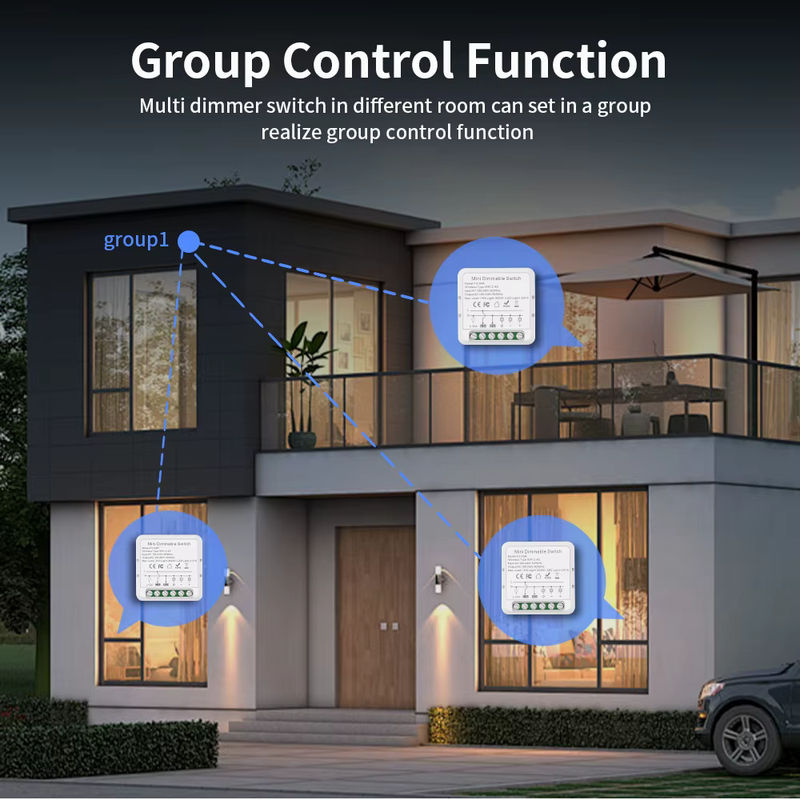 TNCE Tuya WIFI LED Dimmer Schalter Modul zur Helligkeitssteuerung mit Sprachsteuerung für Alexa und Google Home - Bild 4