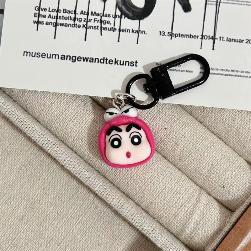 Shinchan Crayon Shin-chan Nohara Shinnosuke Shiro Schlüsselanhänger - Bild 2