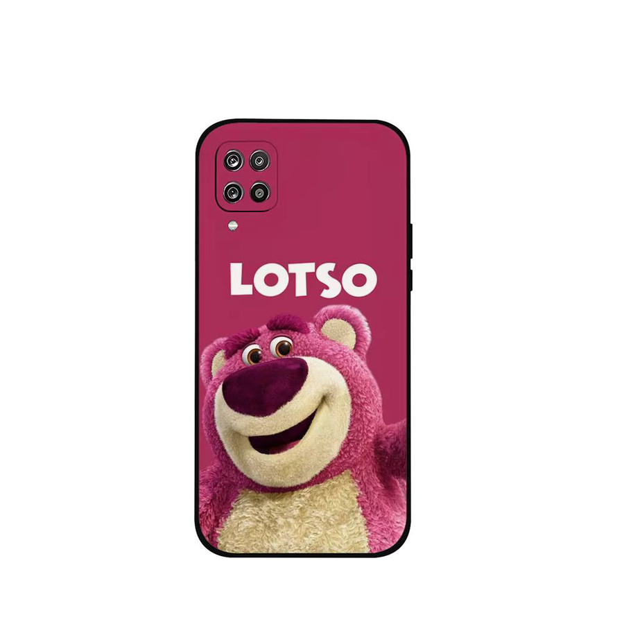 L-Lotso Huggin'Bear Soft Cover Handyhülle für Samsung Galaxy S21 S22 S23 S24 S25 S26 Ultra FE Plus 5G A52S in Pink - Bild 5
