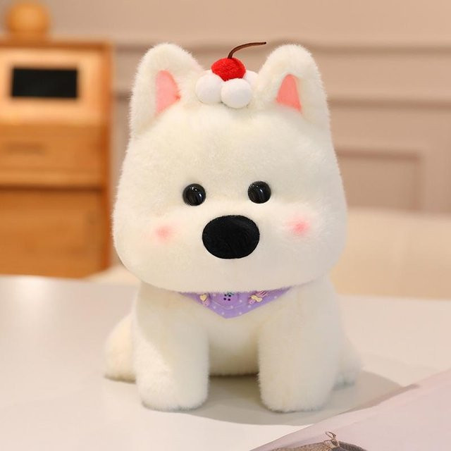 Süßer Mu Cheng West Highland Terrier Plüschtier weiß 25cm - Bild 1