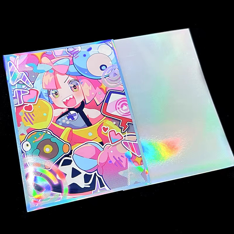 Pokemon Anime Girl Kartenhüllen Laser Shine Pink 60er Set - Bild 2