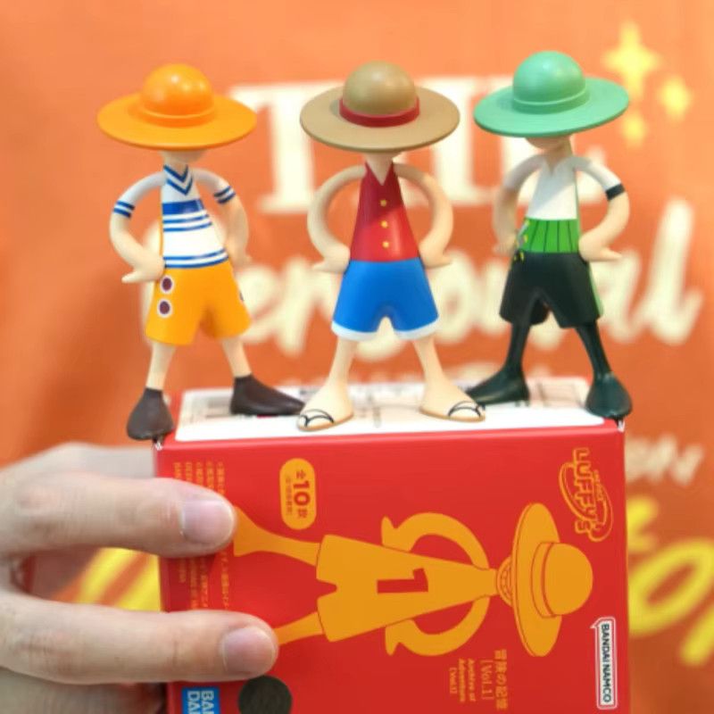 Bandai One Piece Monkey D. Luffy Memories Of Adventure Blind Box Anime Figur Multicolor - Bild 2