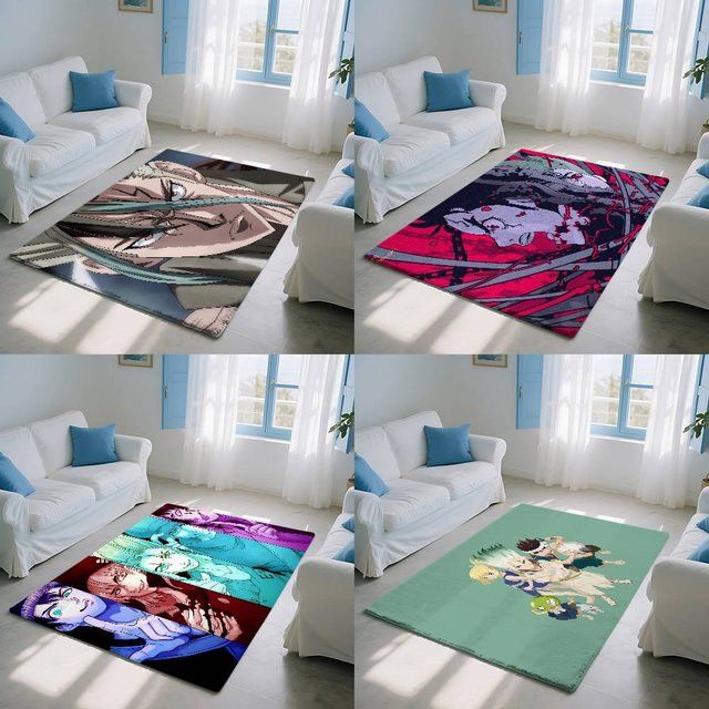 Dr STONE Saugfähige Bodenmatte in Multicolor als schmutzabweisende Fußmatte für Badezimmer und Küche - Bild 1