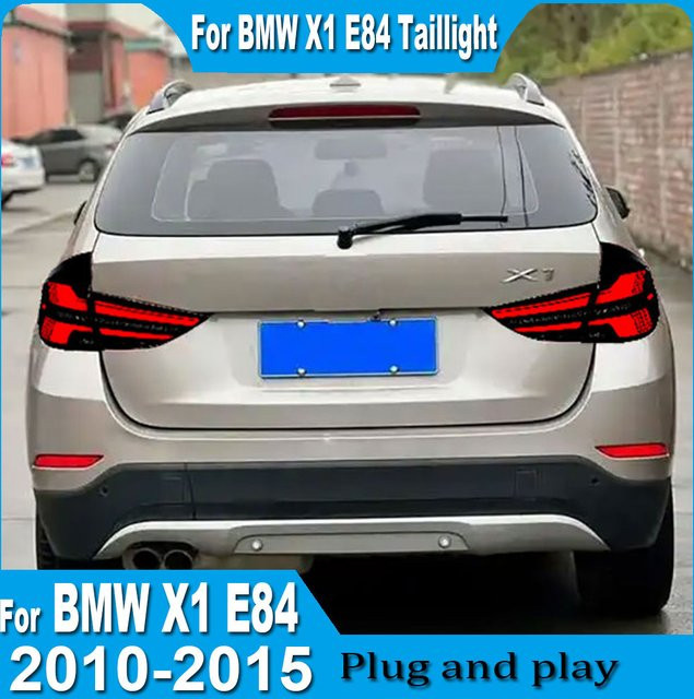 Wzjoo Auto Rücklicht für BMW X1 E84 in Rot mit dynamischer DRL Signal- und Rückfahrleuchte Plug and Play - Bild 1