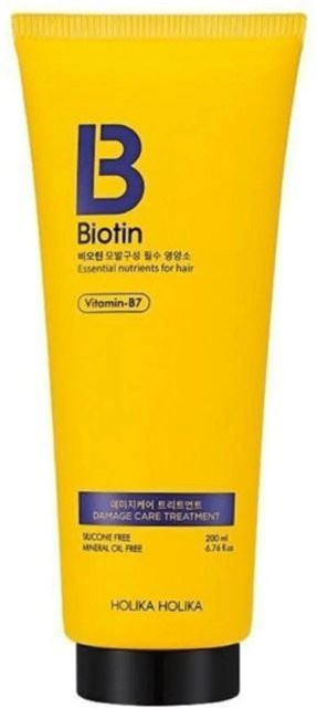 Holika B Biotin Damage Care Treatment, 200 ml, für strapaziertes Haar - Bild 1