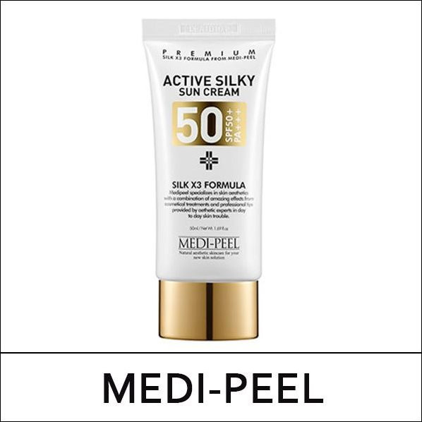 MEDI-PEEL Aktive Seidige Sonnencreme LSF 50+, 50 ml, Unisex, Peptide - Bild 1