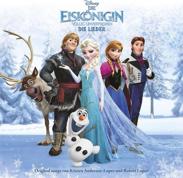 Die Eiskönigin Frozen Soundtrack mit Pop und Rock Liedern von Universal Family Entertainment - Bild 1