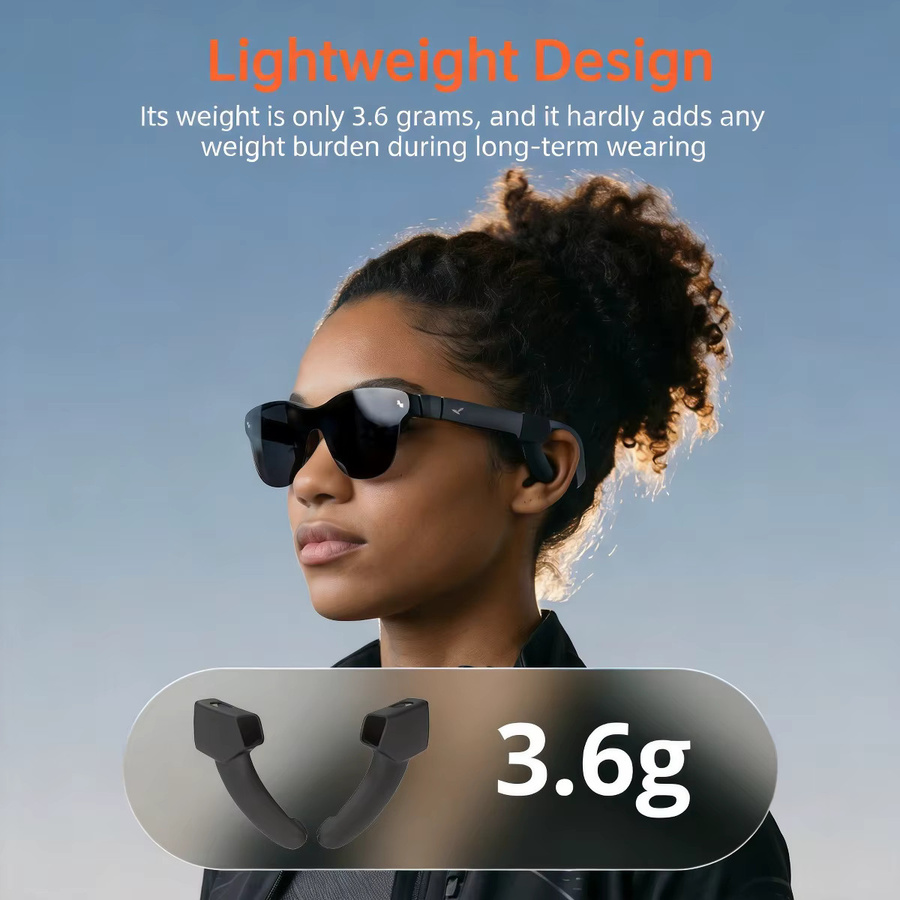 RayNeo Schallrohr aus weichem Silikon für Smart Glasses Air 4, Air 4Pro, Air 3S und Air 3S Pro in Schwarz - Bild 5