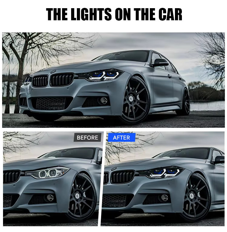 COOLCMP Mods-Scheinwerfer für BMW 3er F30 2013–2018 - Bild 2