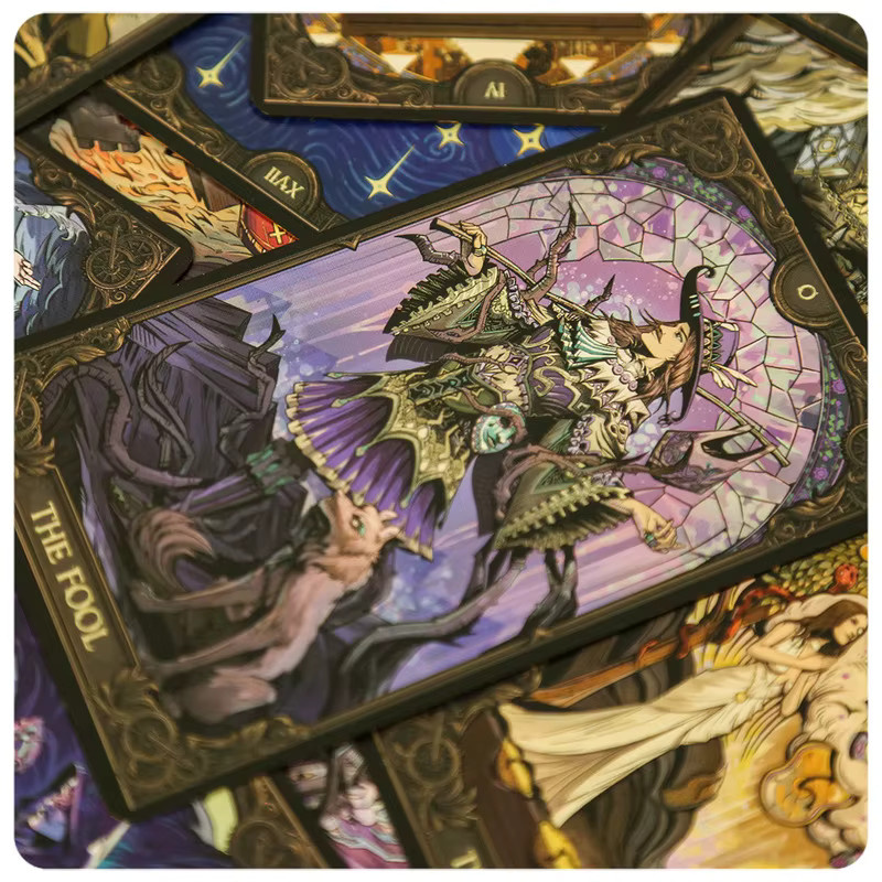 Bandai Lord Of Mysteries Tarot-Deck, Set, 22 Karten, Schlüsselanhänger, Postkarte - Bild 2