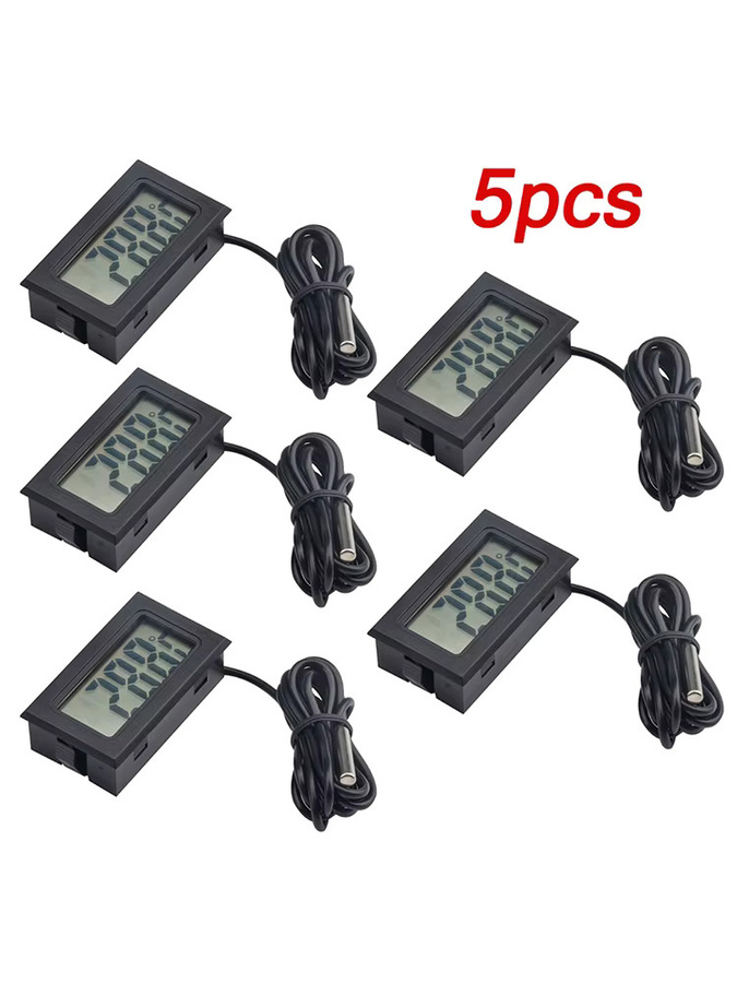 diymore FY-10 LCD Digital Thermometer Schwarz für Aquarium, Auto und Wasser - Bild 4