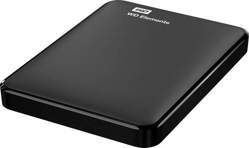 Western Digital Elements Portable Externe HDD-Festplatte 1 TB Schwarz USB 3.2 Gen 1 2.5 Zoll - Bild 1