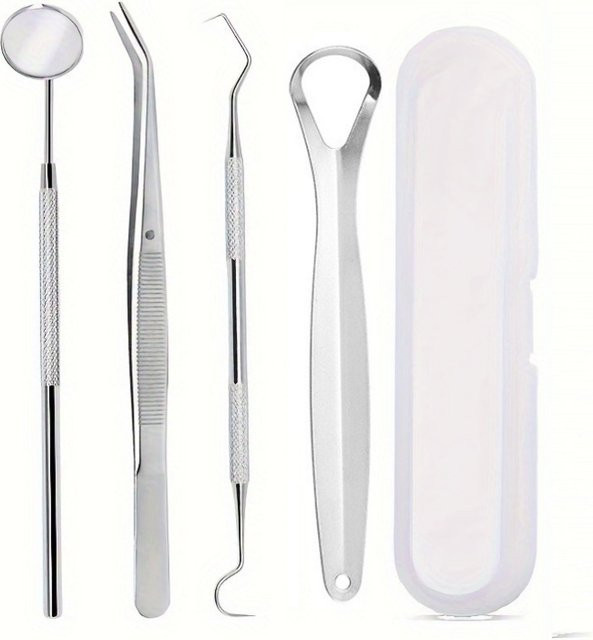 YJYIBEI Mundhygieneset aus Edelstahl, Unisex - Bild 1