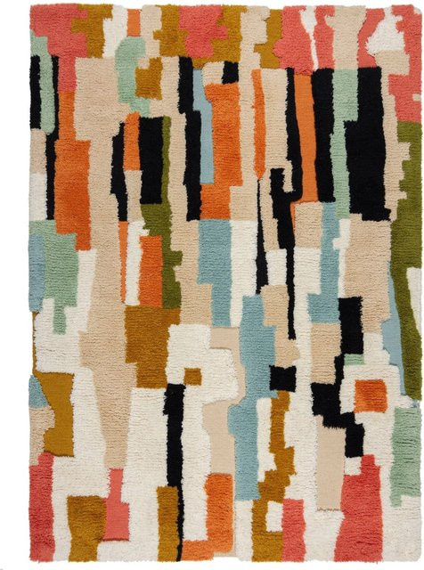 Flair Rugs Hochflorteppich Zagora Shaggy Ethnic Modern Mehrfarbig B: 120 cm, T: 170 cm - Bild 1