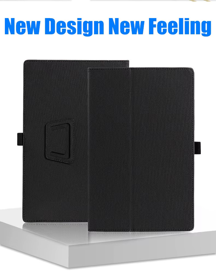 n-one Schutzhülle für iPad X X1 11 Zoll, magnetische Flip-Case aus Leder mit Handhalter, Schwarz - Bild 5