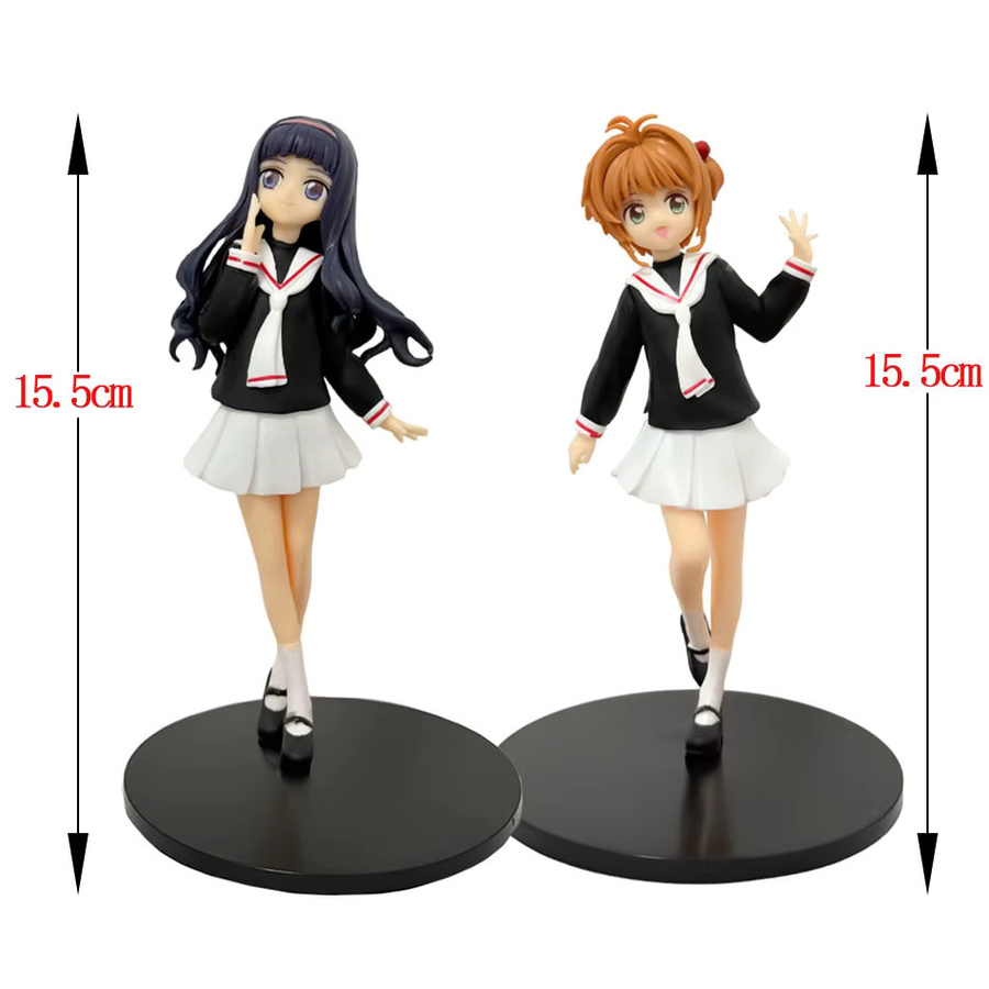 Bandai Card Captor Sakura Haruno Sakura Tomoyo Daidoji, Actionfigur, Kunststoff - Bild 2