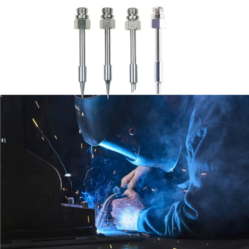 OOTDTY Mini Tragbarer USB Lötkolben mit 510er Schnittstelle und Lötspitze in Silber - Bild 2
