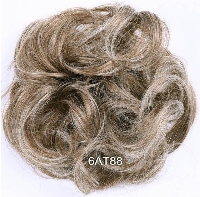Jeedou Messy Bun Haarkissen, Haarschmuck für Damen, Black - Bild 1