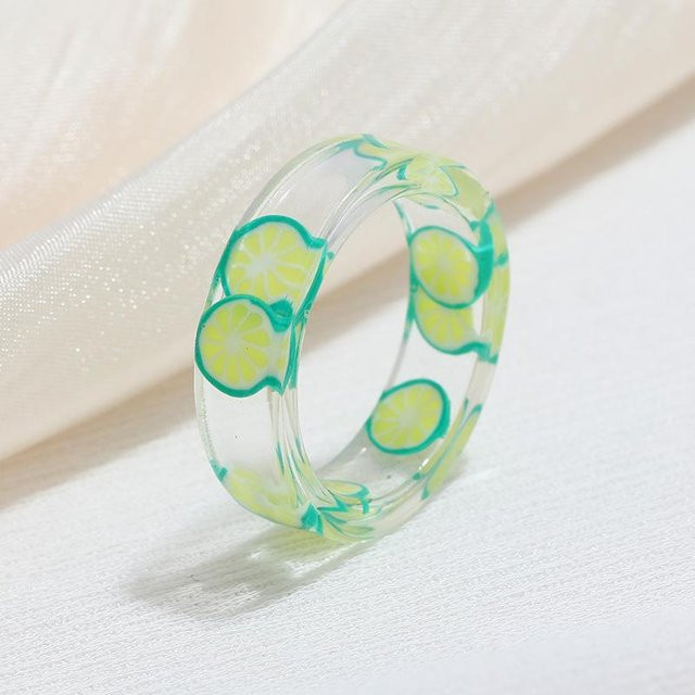 Ring, Acryl, Bunt, Damen - Bild 1